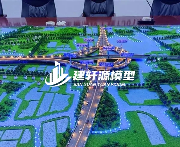 喜德高速公路沙盘定制